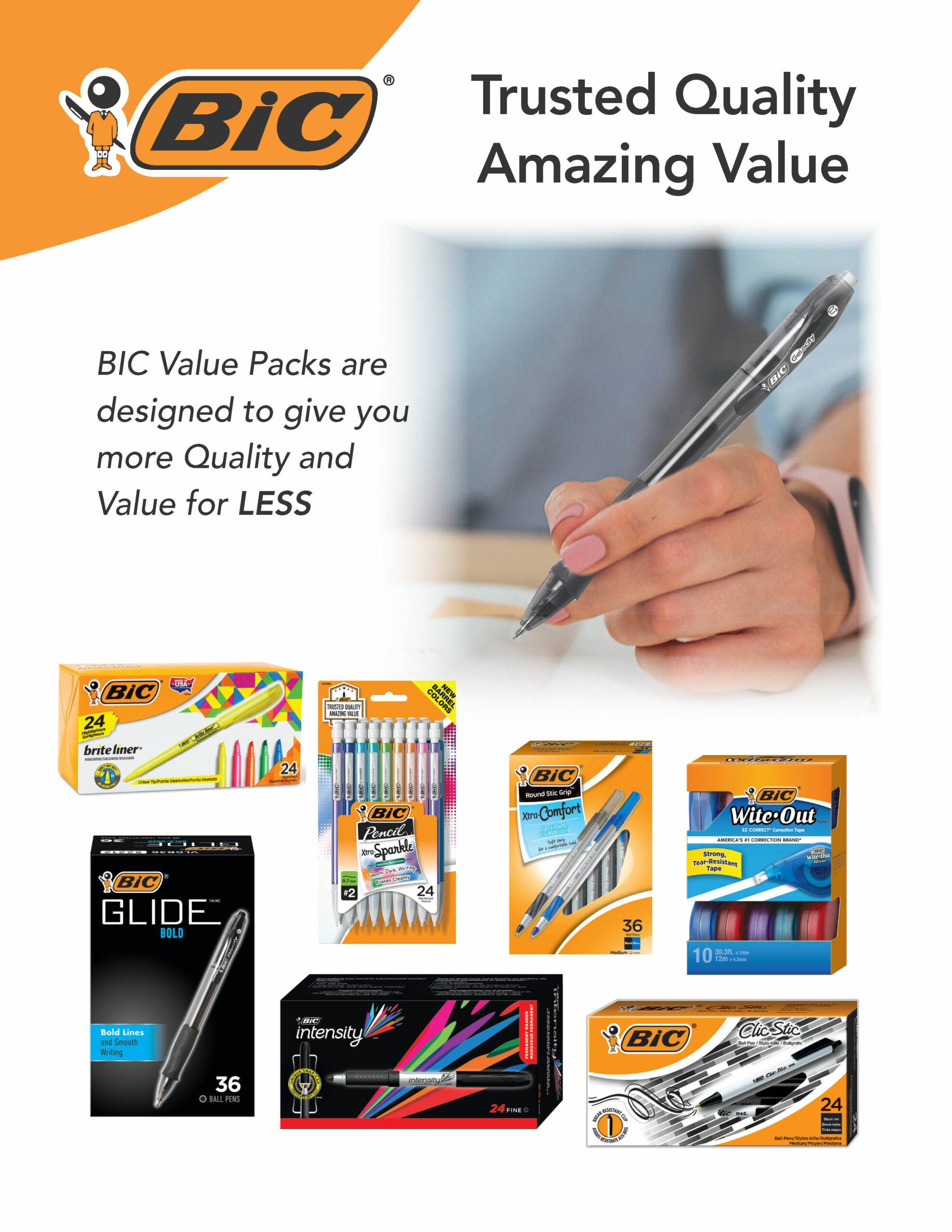 BIC 2023 Value Pack Sell Sheet